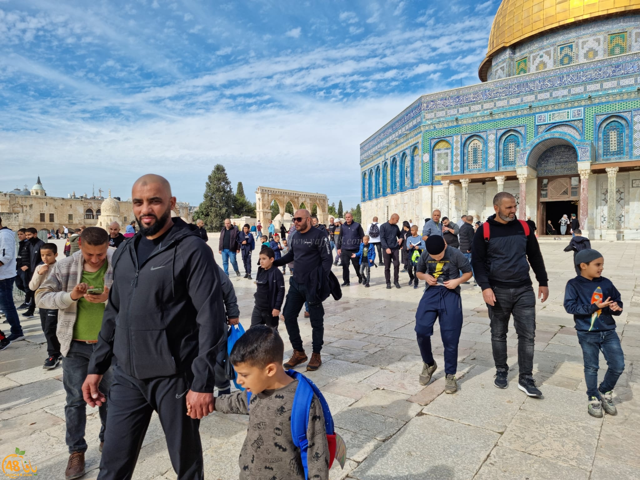 يافا: مركز محمد أبو نجم لتحفيظ القرآن الكريم يُنظم رحلة لطلابه إلى الأقصى